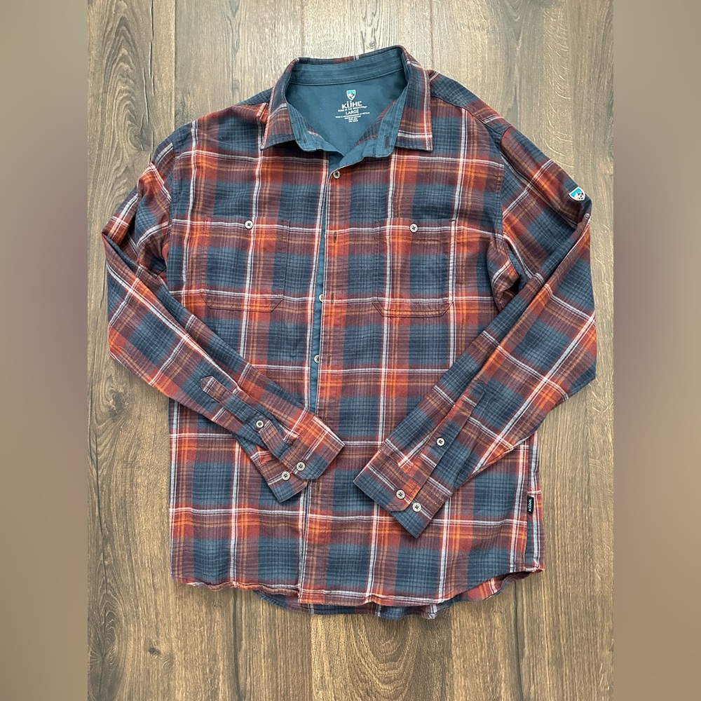 KUHL Men's Plaid Shirt